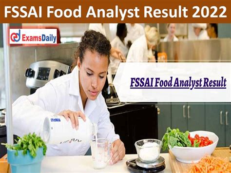 food analyst result